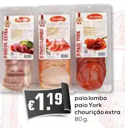 Bolama Paio lombo paio york chourição extra promoção