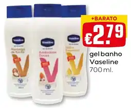 Bolama gel banho Vaseline promoção