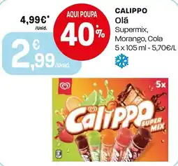 Intermarché Calippo super mix promoção