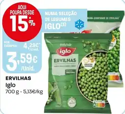 Intermarché Ervilhas iglo promoção