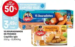 Intermarché 10 douradinhos de frango capitão iglo promoção