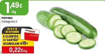 Intermarché Pepino promoção