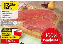 Intermarché Novilho Bife da Perna promoção