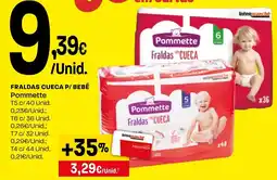 Intermarché Fraldas cueca p/ bebé pommette promoção