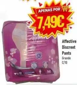Belita Affective discreet pants promoção