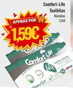 Belita Comfort-Life toalhitas húmidas promoção