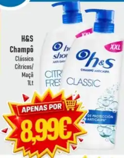 Belita H&S champô clássico cítricos/maçã promoção