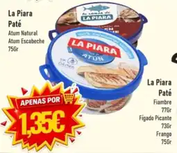 Belita La Piara Paté promoção