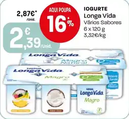 Intermarché Iogurte longa vida promoção