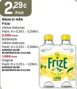 Intermarché Água c/ gás frize promoção