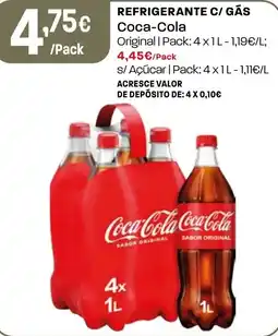 Intermarché Coca-Cola sabor original promoção