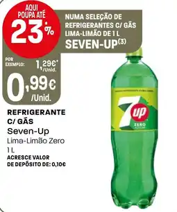 Intermarché Seven-Up Lima-Limão Zero promoção
