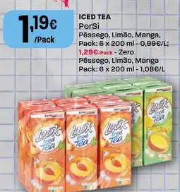 Intermarché Look Iced Tea promoção