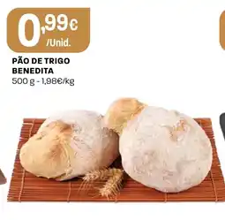Intermarché Pão de trigo benedita promoção