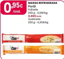 Intermarché Massa refrigerada porSi promoção