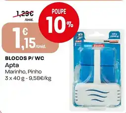 Intermarché Blocos p/wc apta promoção
