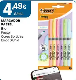 Intermarché Marcador pastel bic promoção
