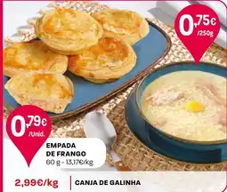 Intermarché Empada de frango promoção