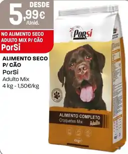 Intermarché alimento seco p/ cão porSi adulto mix promoção