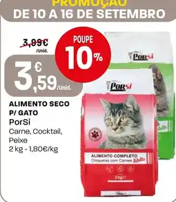 Intermarché Alimento seco p/ gato porSi promoção