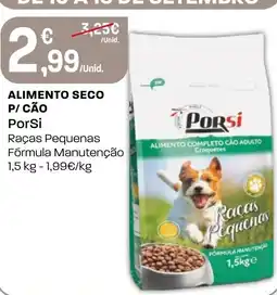 Intermarché Alimento seco p/ cão porSi raças pequenas promoção