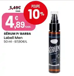 Intermarché Sérum p/ barba labell men promoção