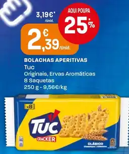 Intermarché Bolachas aperitivas tuc promoção
