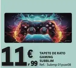 E.Leclerc Tapete de rato gaming subblim promoção