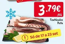 Ponto Fresco Tentáculos Pota promoção