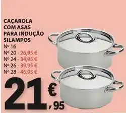 E.Leclerc Silampos - caçarola com asas para indução promoção