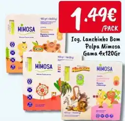 Ponto Fresco Iog. Lanchinho Bom Polpa Mimosa promoção