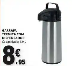 E.Leclerc com - garrafa térmica com dispensador promoção