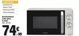 E.Leclerc Flama - microondas com grill promoção