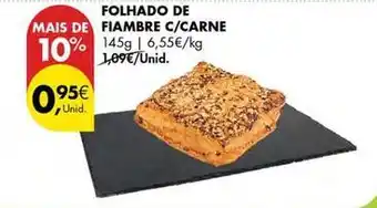 Pingo Doce Folhado de fiambre c/carne promoção