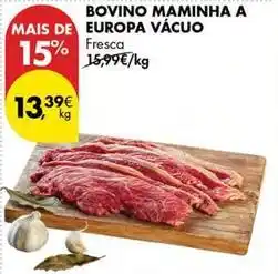 Pingo Doce A+ - bovino maminha a europa vácuo promoção