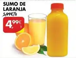 Pingo Doce Sumo de laranja promoção