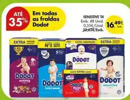 Pingo Doce Dodot - sensitive t4 promoção