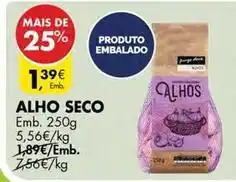 Pingo Doce Alho seco promoção
