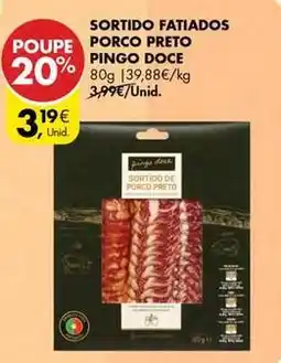 Pingo Doce Pingo doce - sortido fatiados porco preto promoção