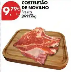 Pingo Doce Costeletao de novilho promoção