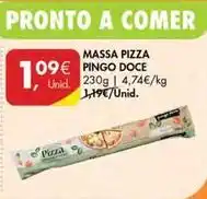 Pingo Doce Pingo doce - massa pizza promoção
