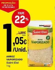 Intermarché Saint eloi - arroz vaporizado promoção