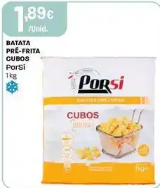 Intermarché Porsi - batata pre-frita cubos promoção
