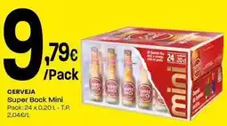 Intermarché Super bock - cerveja mini promoção