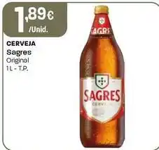 Intermarché Sagres - cerveja original promoção