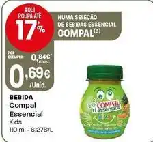 Intermarché Compal essencial - bebida kids promoção