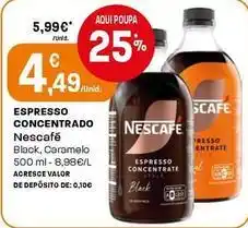 Intermarché Nescafé - espresso concentrado promoção