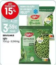 Intermarché Iglo - ervilhas promoção