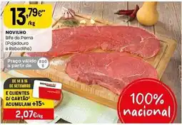 Intermarché Novilho bife da perna promoção