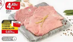 Intermarché Porco bifana promoção